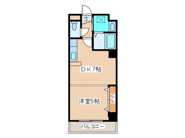 ノ－スパレス本郷通の物件間取画像